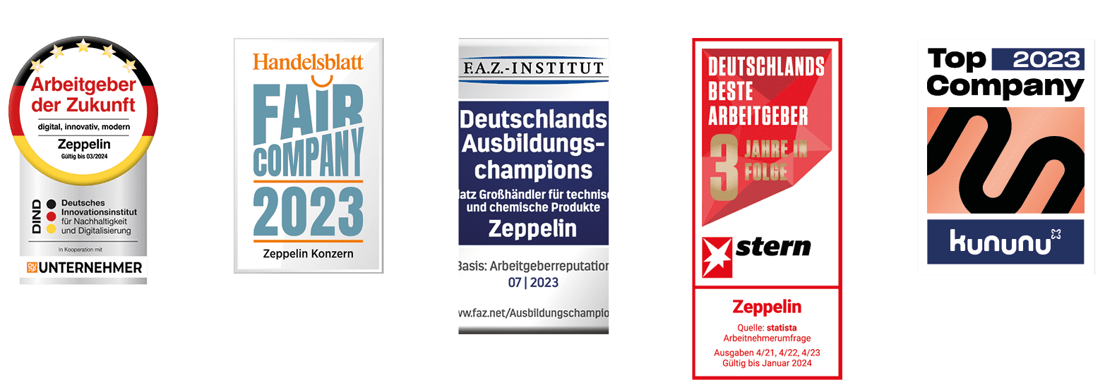 Zeppelin-NHB-23-Auszeichnungen